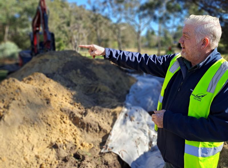 Program Leader for Natural Area Management at Blue Mountains City Council Eric Mahony